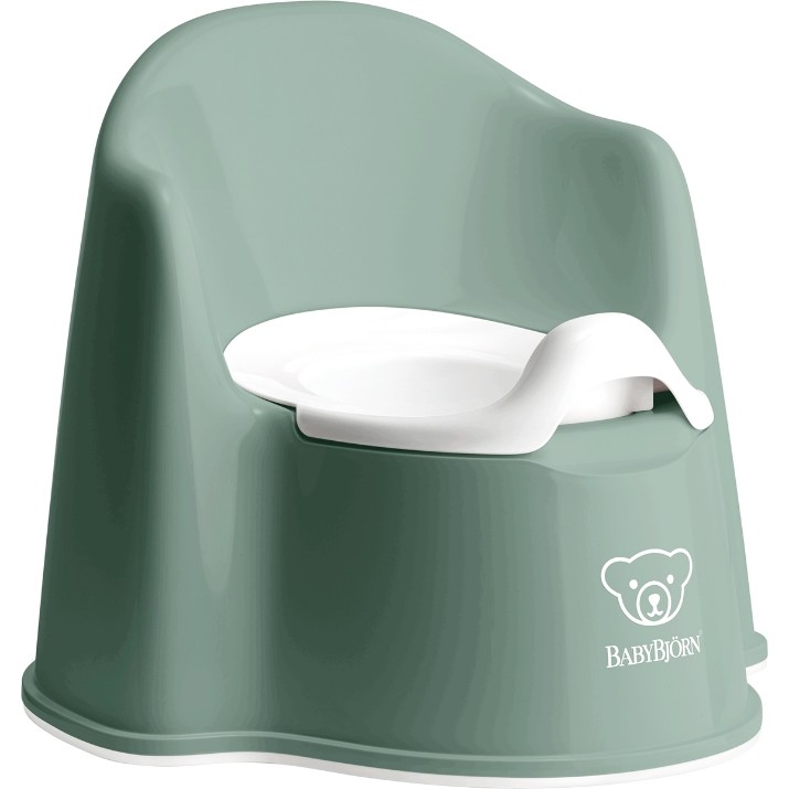 Oala-scaunel BabyBjorn Potty Chair Deep Green