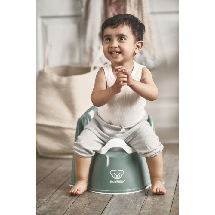 Детский горшок BabyBjorn Potty Chair Deep Green
