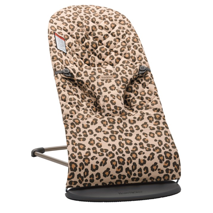 Детский шезлонг BabyBjorn Bliss Beige/Leopard (006075A)