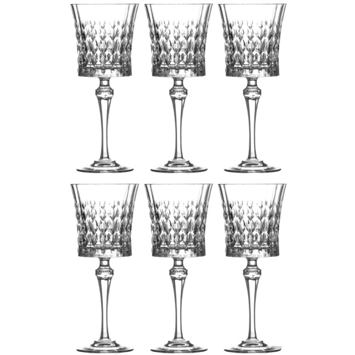 Set pahare Eclat Cristal D'Arques Lady Diamond 190ml (L9744) 6pcs