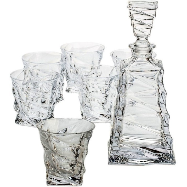 Набор для напитков Bohemia Casablanca Whisky Set 7pcs 024244