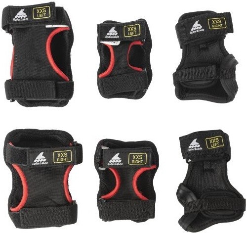 Protecție role Rollerblade Skate Gear JR 3 Pack Black XXS (069P0200741)