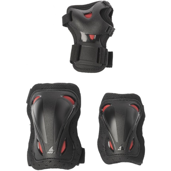 Protecție role Rollerblade Skate Gear JR 3 Pack Black XXS (069P0200741)