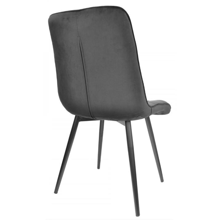 Scaun Deco Capella Black/Black Legs