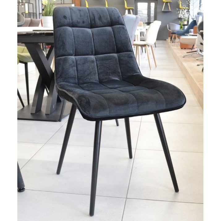 Scaun Deco Capella Black/Black Legs