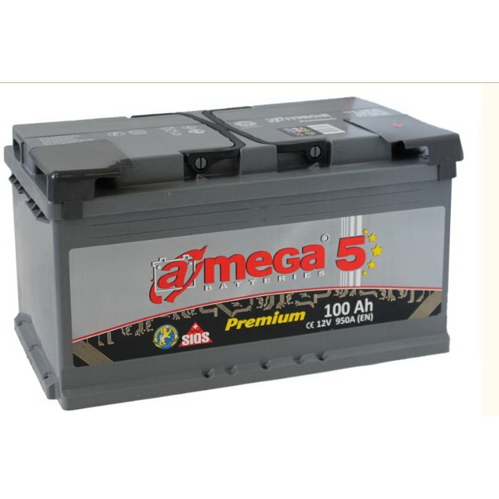 Автомобильный аккумулятор A-Mega Premium 100Ah