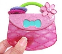 Inel gingival Bright Starts Pretty In Pink (9063)