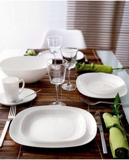 Набор сервировочных блюд Luminarc Sweet Line Blanc 34cm (E8007) 6pcs