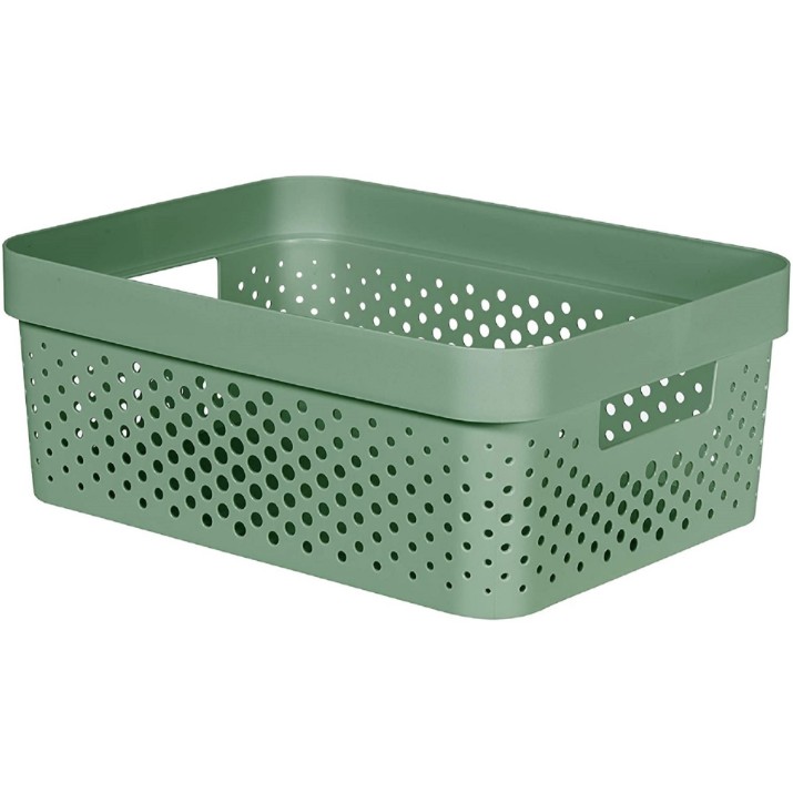 Cos pentru depozitare Curver Infinity Recycled 11L Green (245853)