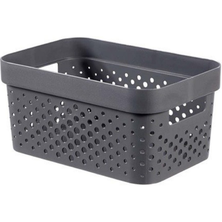 Cos pentru depozitare Curver Infinity Recycled 4.5L Antracit (245672)
