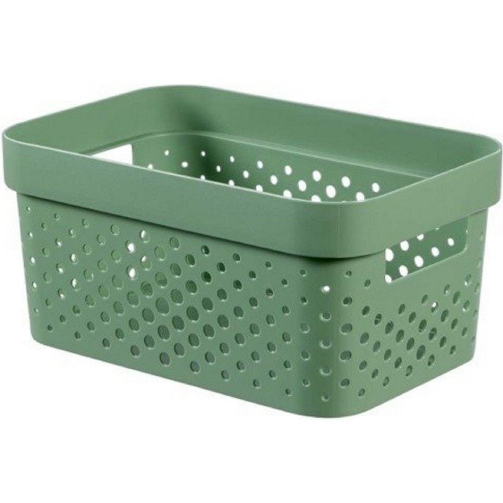 Корзина для хранения Curver Infinity Recycled 4.5L Green (245854)