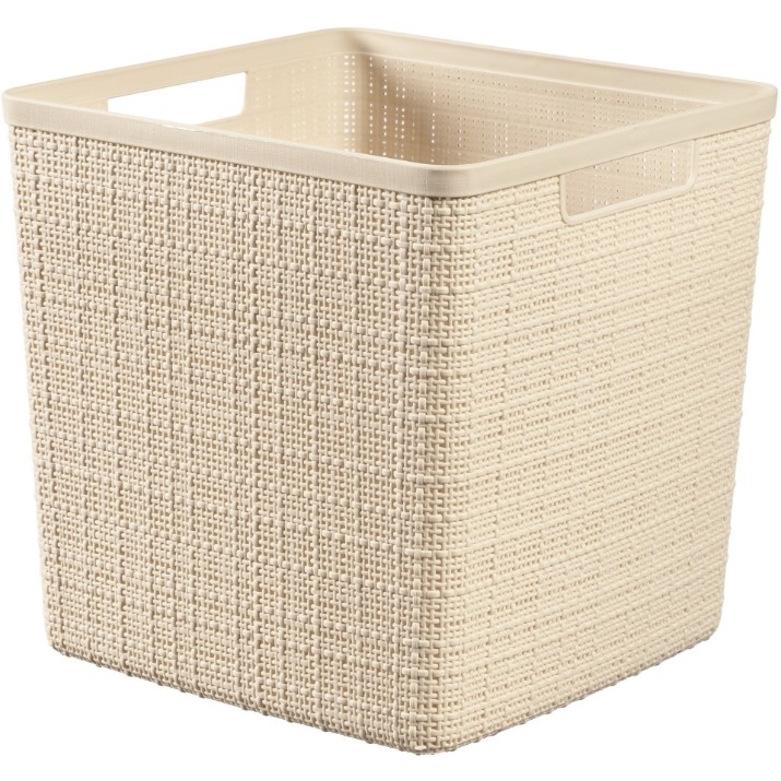 Cos pentru depozitare Curver Jute 17L Cream (245372)