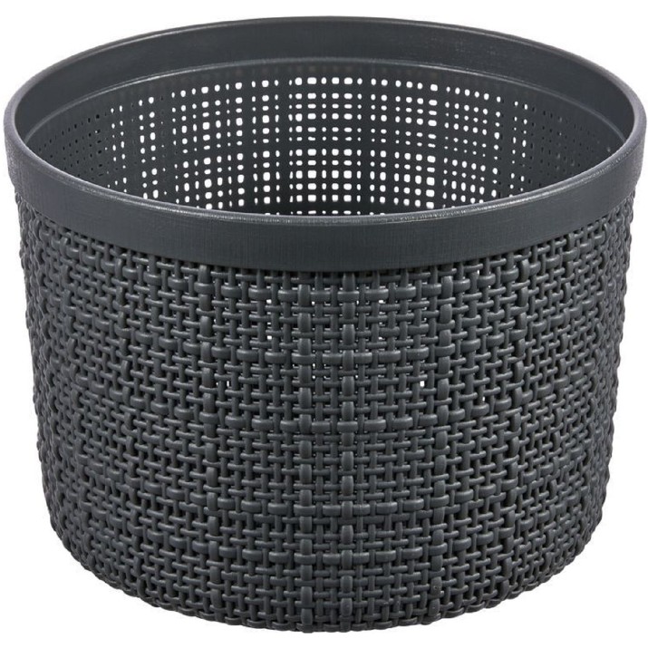 Cos pentru depozitare Curver Jute 2L Antracit (245714)