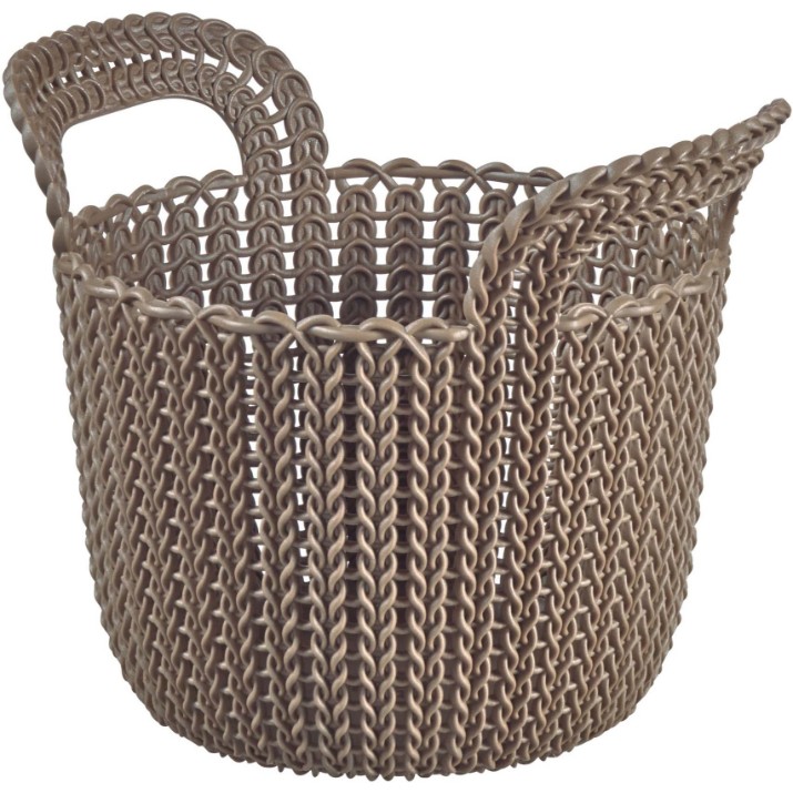 Cos pentru depozitare Curver Knit XS 3L Maro (226398)