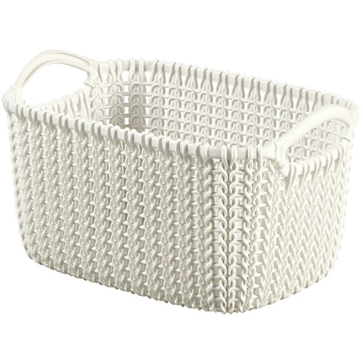 Cos pentru depozitare Curver Knit XS 3L Cream (226394)