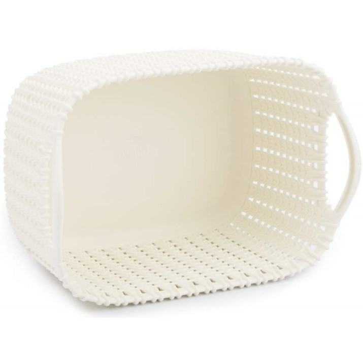 Cos pentru depozitare Curver Knit XS 3L Cream (226394)