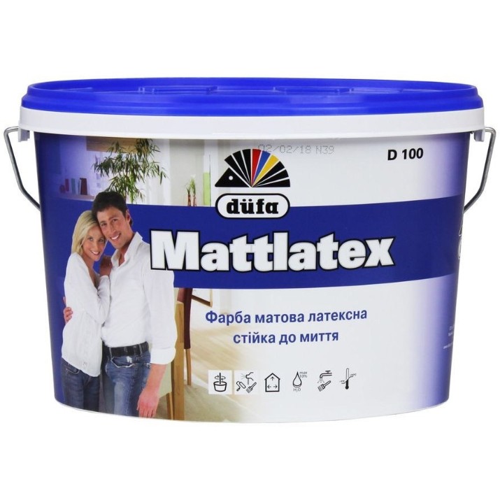 Краска Dufa Mattlatex D100 7kg