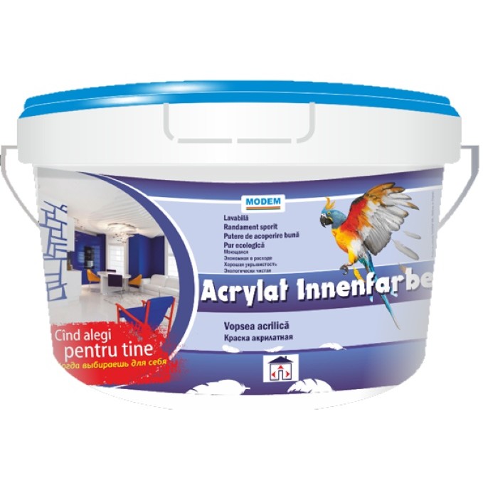 Краска Modem Acrylat Innenfarbe 14kg