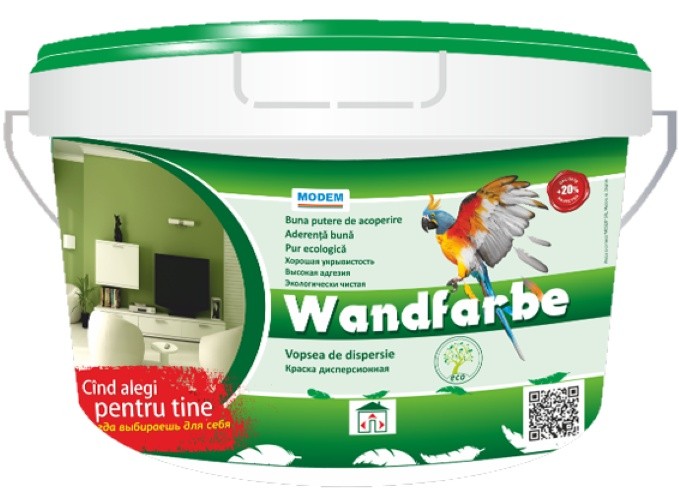 Vopsea Modem Wandfarbe 7kg