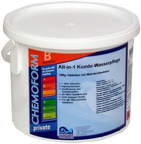 Таблетки мультифункциональные Chemoform Multi-Tabletten 5kg