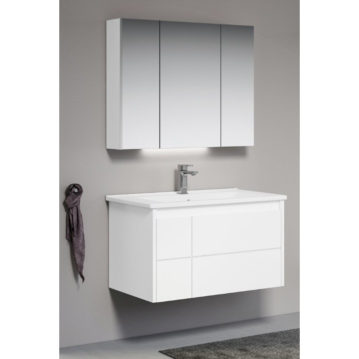 Dulap cu oglindă Orka New Likya 80 White (00721)