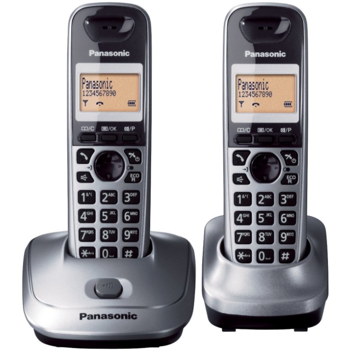 Беспроводной телефон Panasonic KX-TG2512PDM Silver