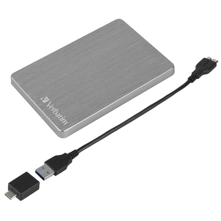 Hard disk extern Verbatim Store 'n' Go ALU 1Tb Space Grey