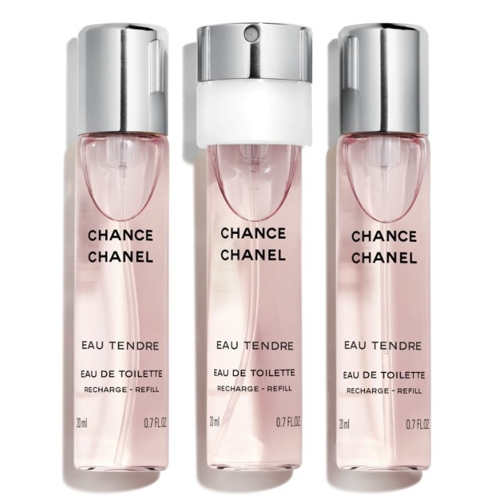 Парфюм для неё Chanel Chance Eau Tendre EDT Spray 3x20ml