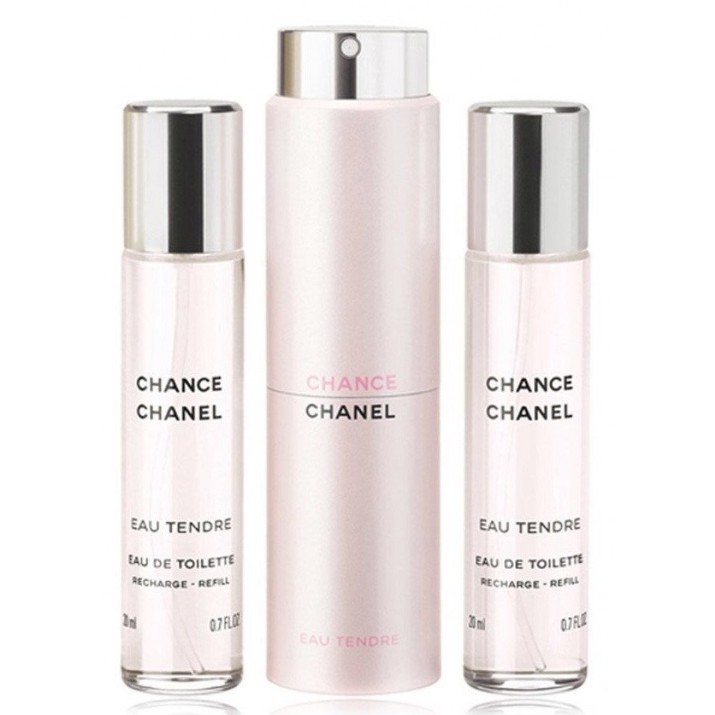 Парфюм для неё Chanel Chance Eau Tendre EDT Spray 3x20ml