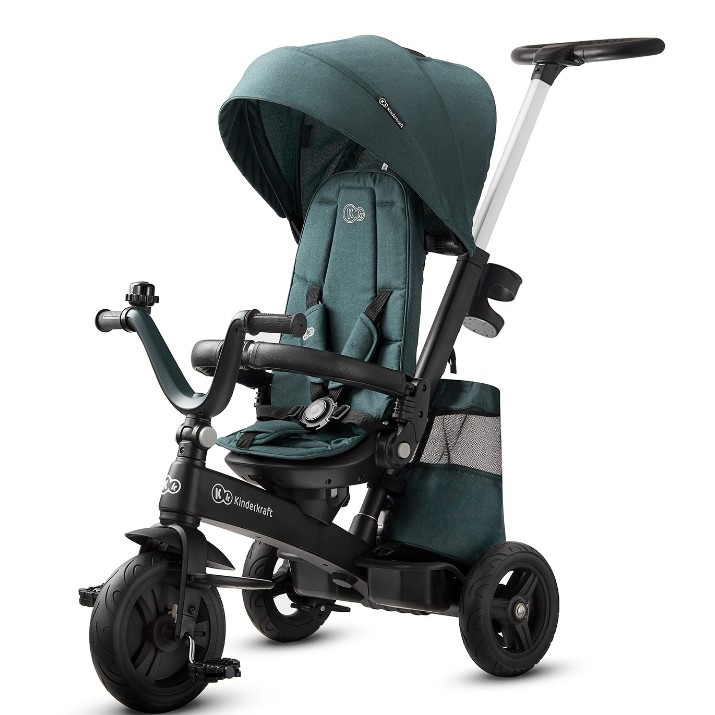 Bicicletă copii Kinderkraft Easytwist Green (KKRETWIGRE0000)