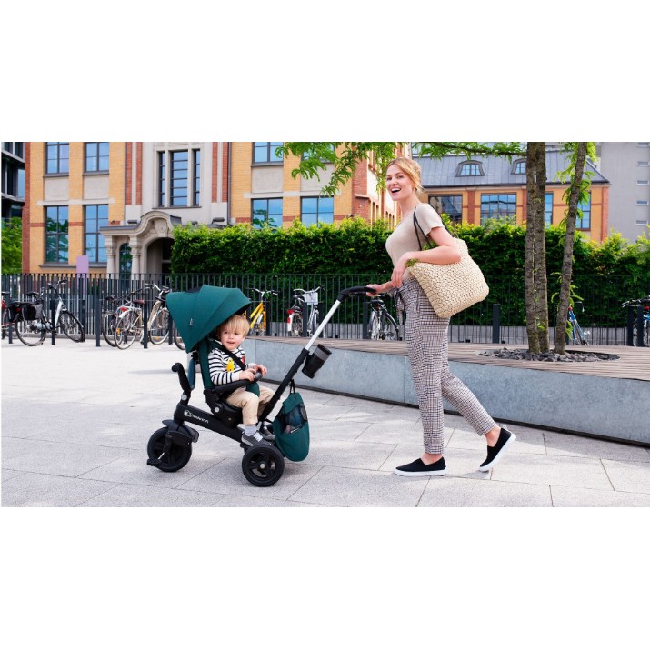 Bicicletă copii Kinderkraft Easytwist Green (KKRETWIGRE0000)