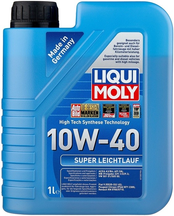 Моторное масло Liqui Moly Super Leichtlauf 10W-40 1L