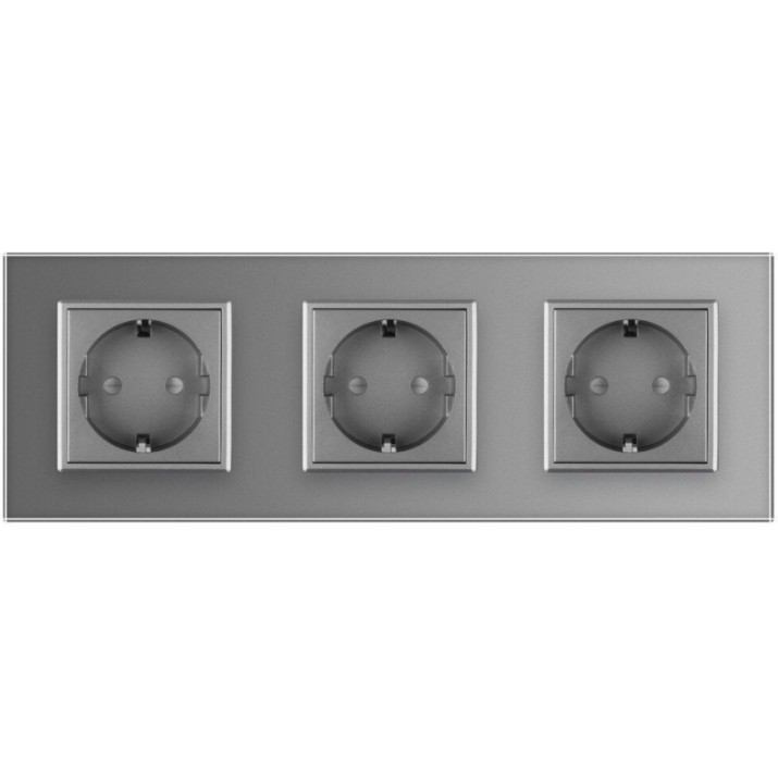 Priză Livolo VL-C7C3EU-15 Gray
