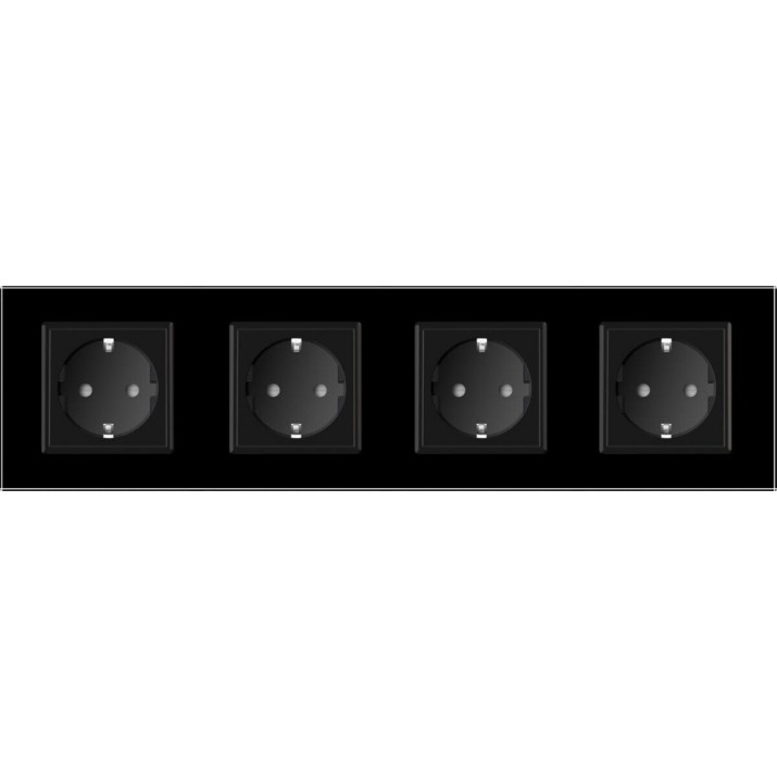Priză Livolo VL-C7C4EU-12 Black