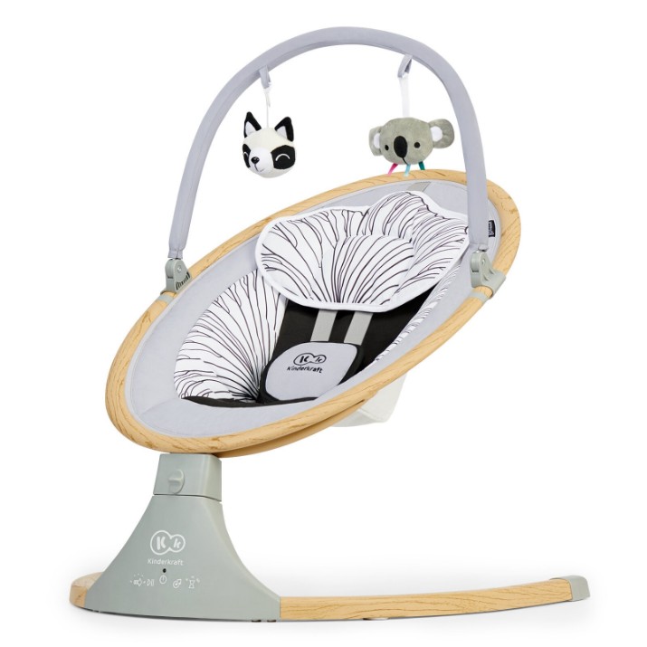 Электрические качели Kinderkraft Lumi Wood