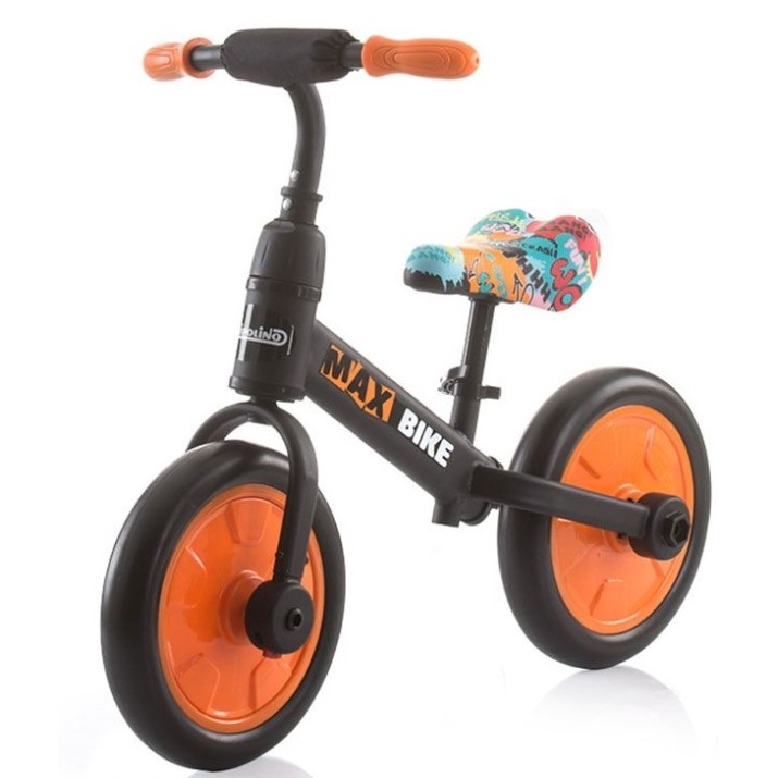 Bicicleta fără pedale Chipolino Max Bike Orange (DIKMB0202OR)