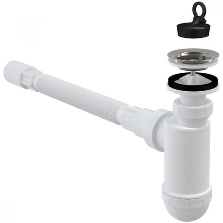 Sifon pentru lavoar AlcaPlast A41+A710 63" 40 (97905)