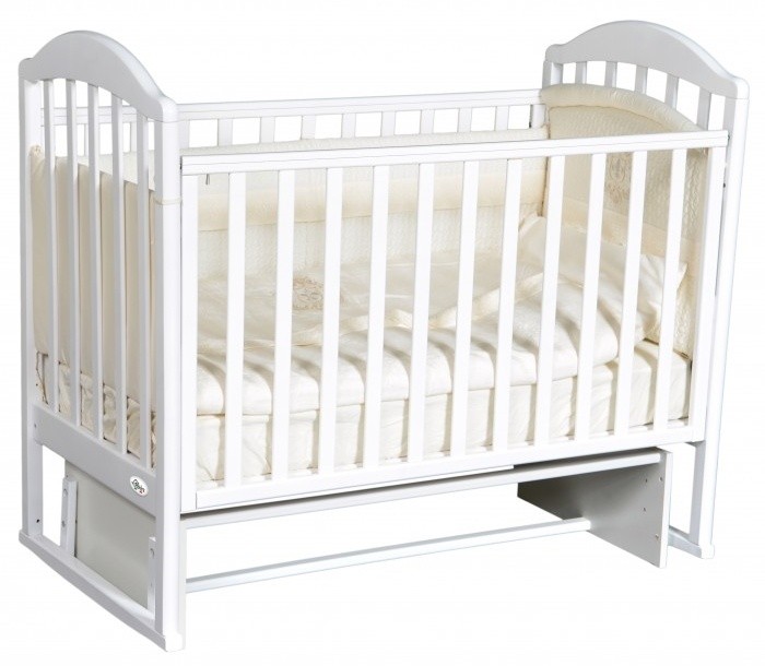 Pătuţ Oliver Beatrice Plus (1109) White