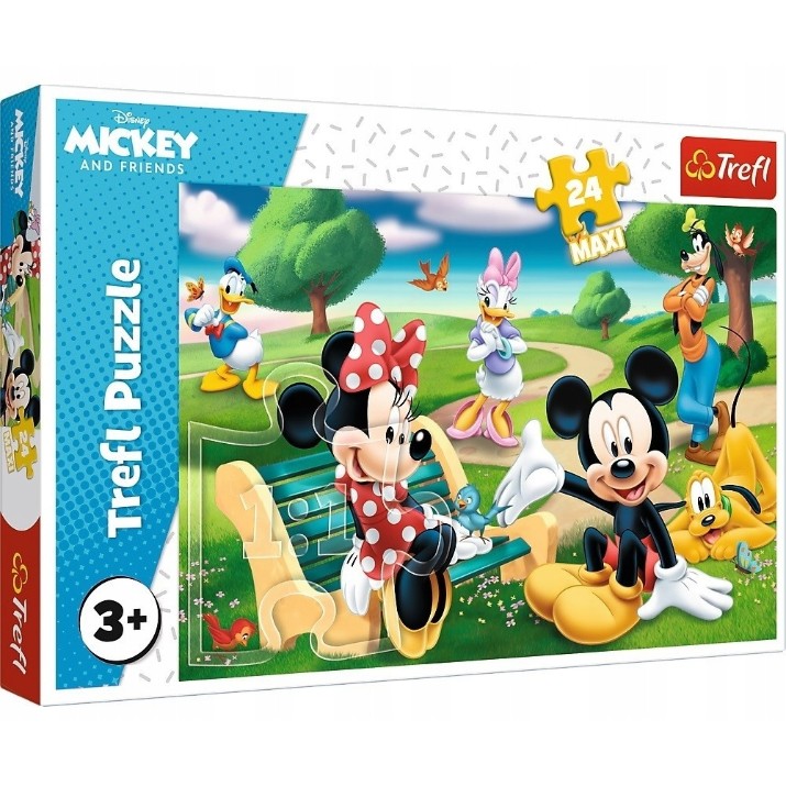 Puzzle Trefl 24 Maxi Mickey Mouse Among Friends (14344)