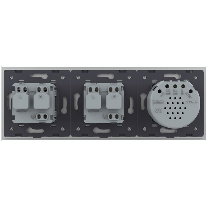 Intrerupator Livolo VL-C701/C1EU/C1EU-15 Gray