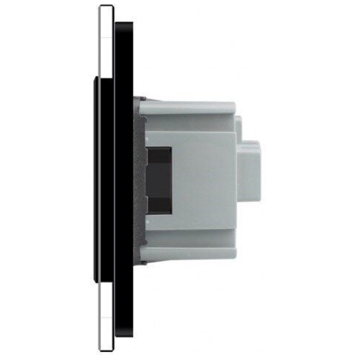 Выключатель Livolo VL-C701/C1EU-12 Black