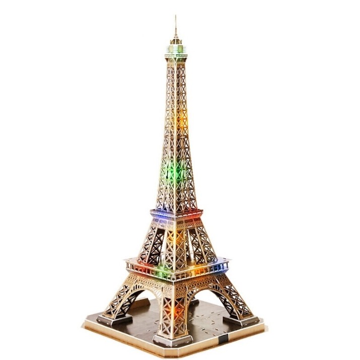 3D пазл CubicFun Eiffel Tower LED (L091h) 