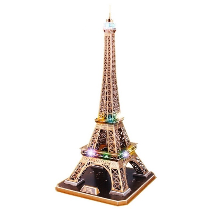 3D пазл CubicFun Eiffel Tower LED (L091h) 