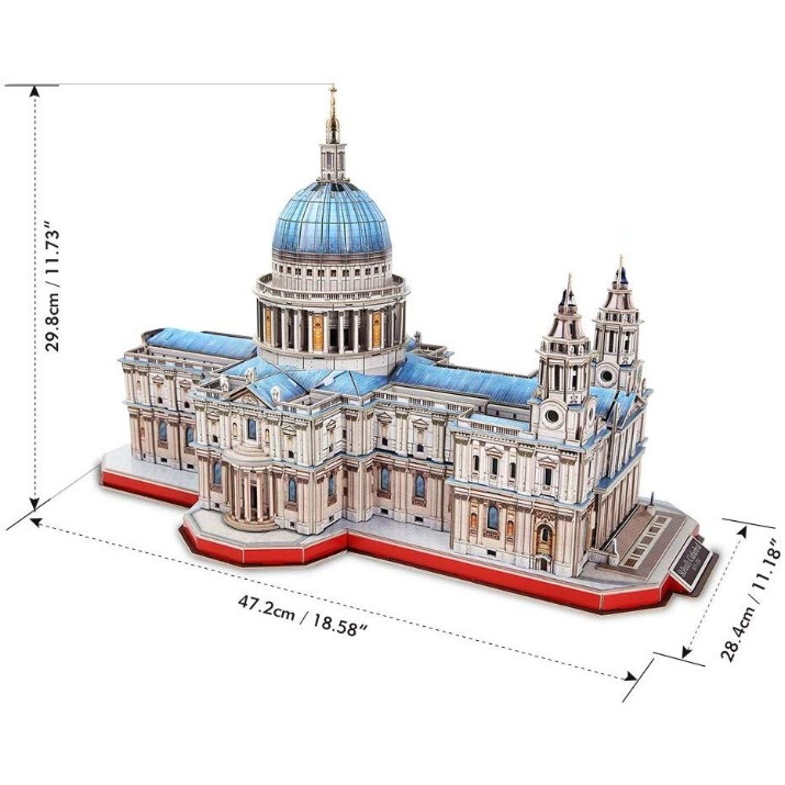 3D-puzzle CubicFun St.Pauls Cathedral (MC270h)