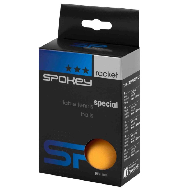 Minge pentru tenis de masă Spokey Special Orange (81877)