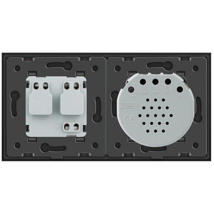 Intrerupator Livolo VL-C702/C1EU-15 Gray