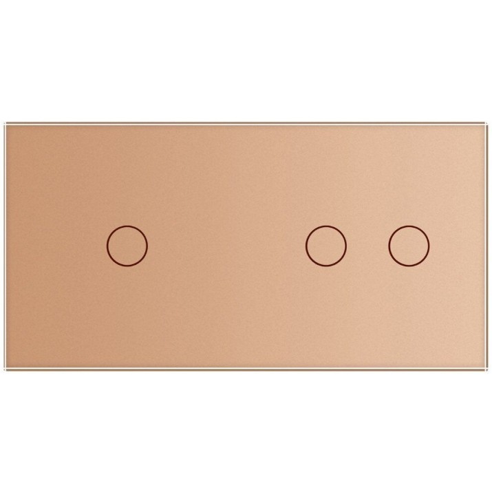 Intrerupator Livolo VL-C701C702-13 Gold