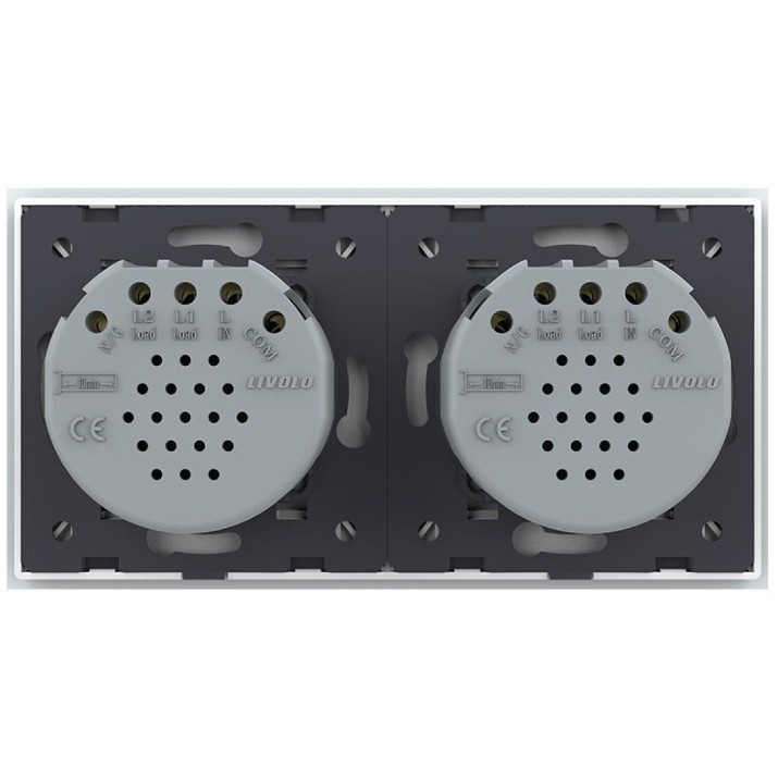 Intrerupator Livolo VL-C701C702-15 Gray