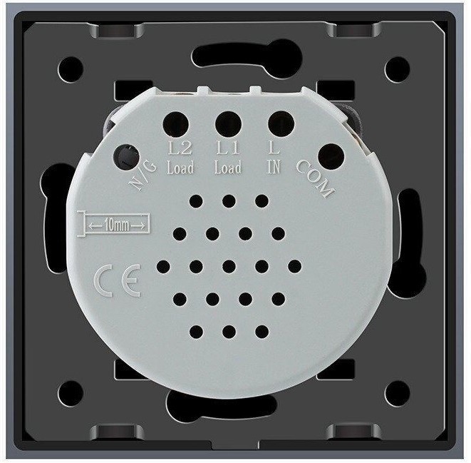 Intrerupator Livolo VL-C701R-12 Black