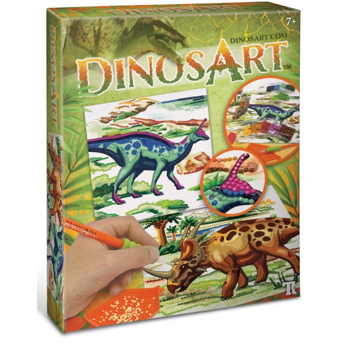 Картина из камешков DinosArt Dazzle-by-Number (15051)